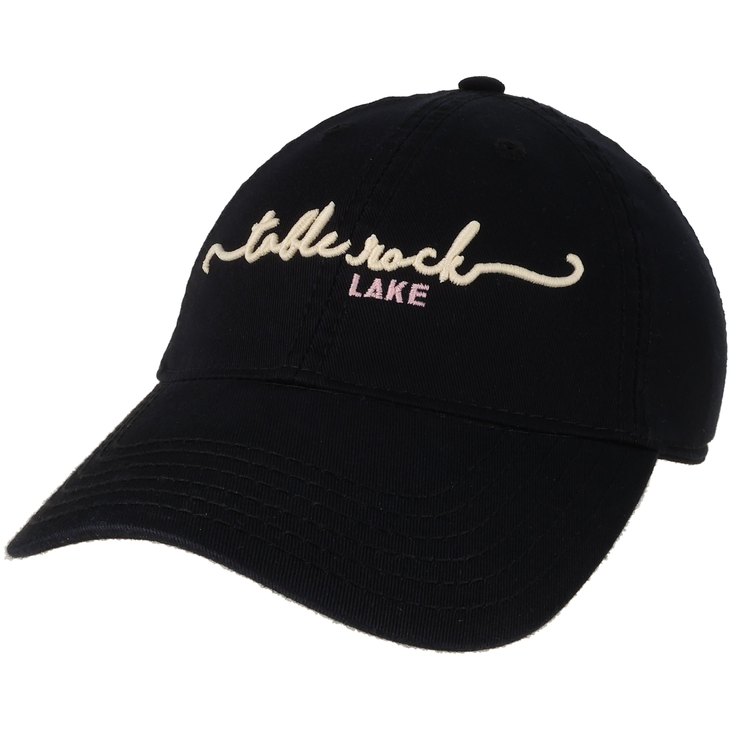 Simple Script Hat - Black