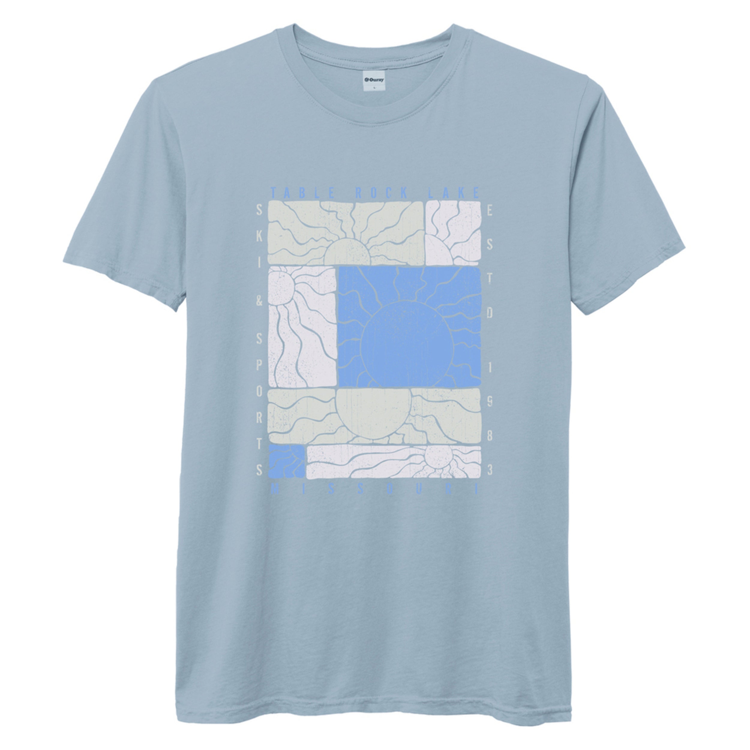 Sunshot Tee - Blue Fog