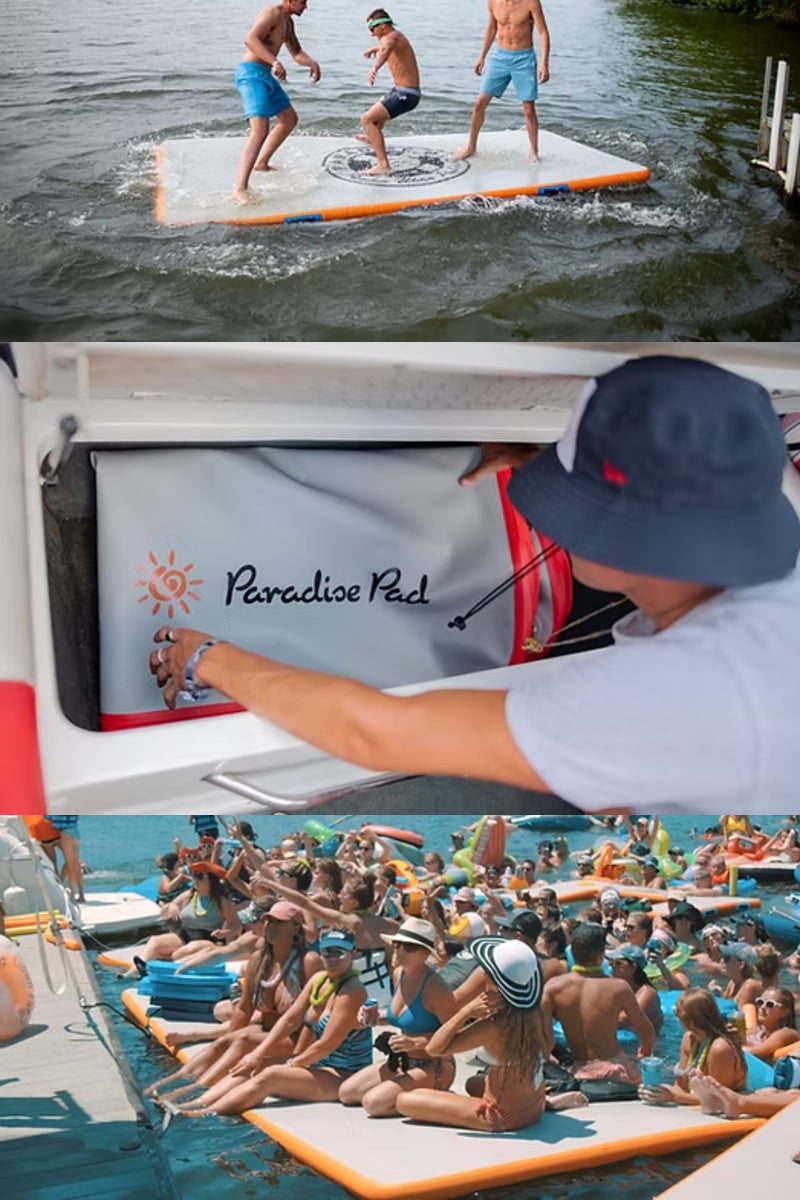 Paradise Pad Inflatable Pad - 6'x13'x4"