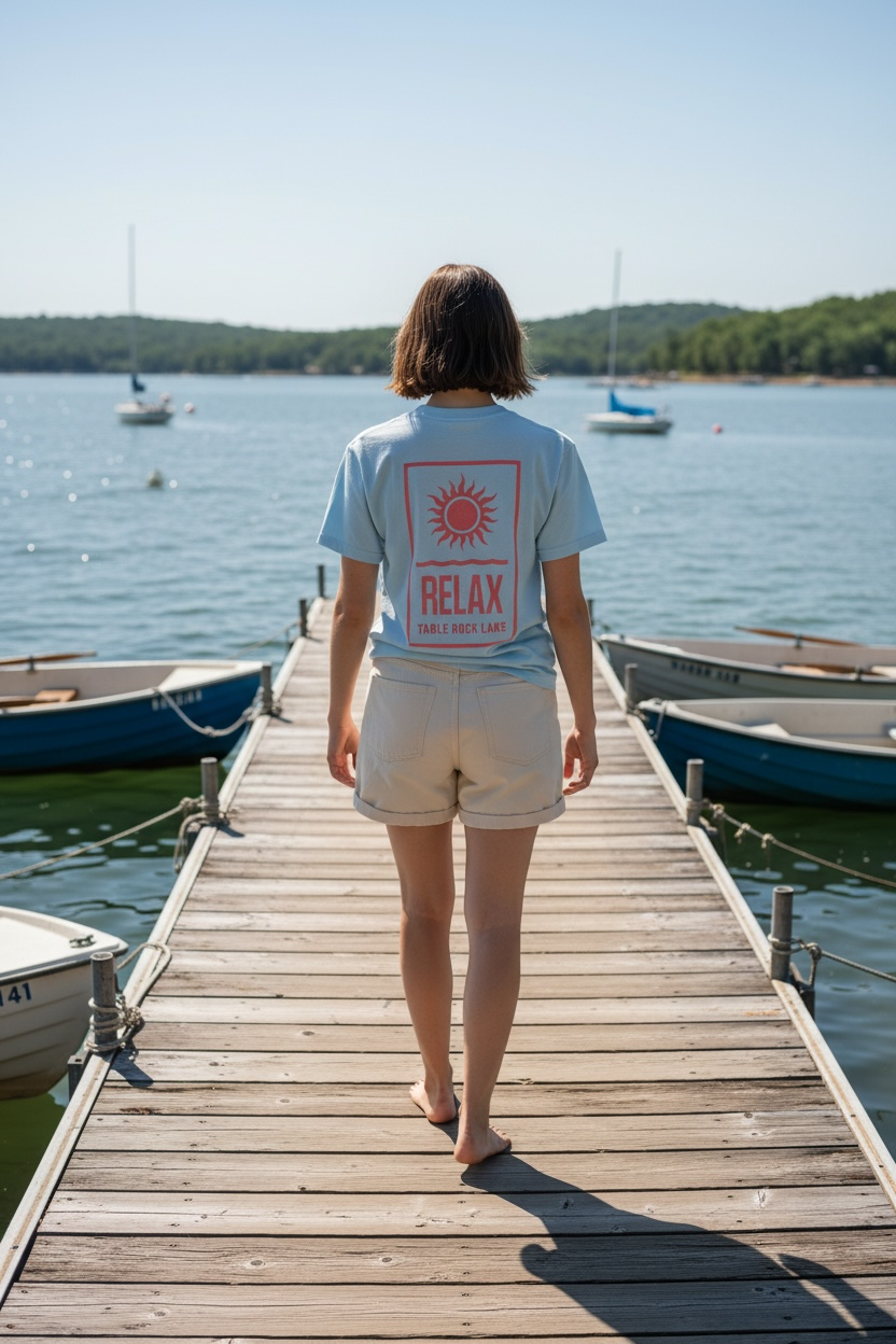 Relax Tee - Chambray