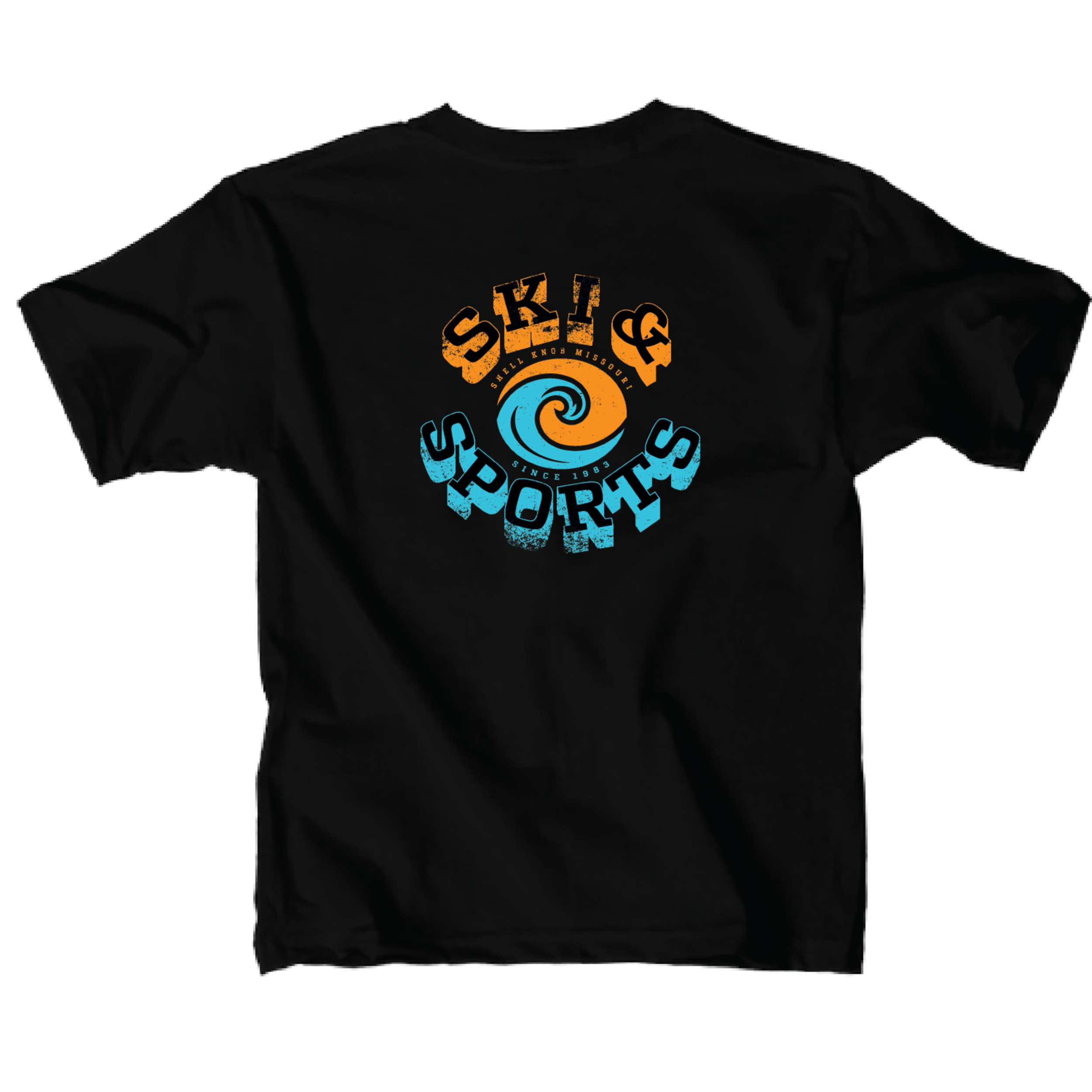 Echo Swell Youth Tee - Black