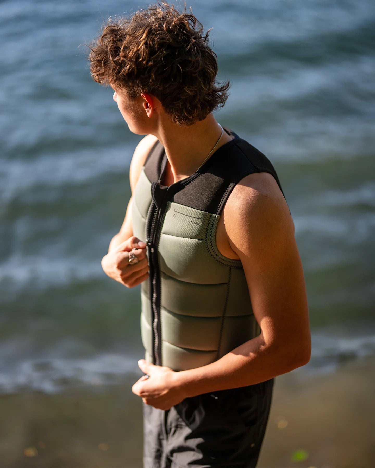 Section Impact Vest | Black/Petina