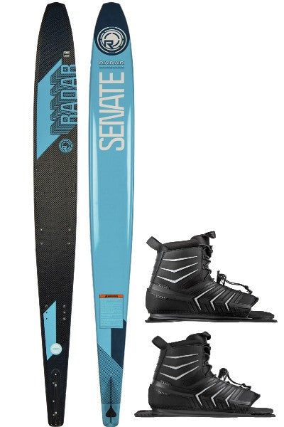 Graphite Senate Waterski w/ Double Vector Bindings | 2024