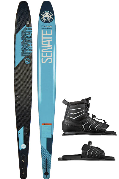Graphite Senate Waterski w/ Vector & Vector ARTP Bindings | 2024