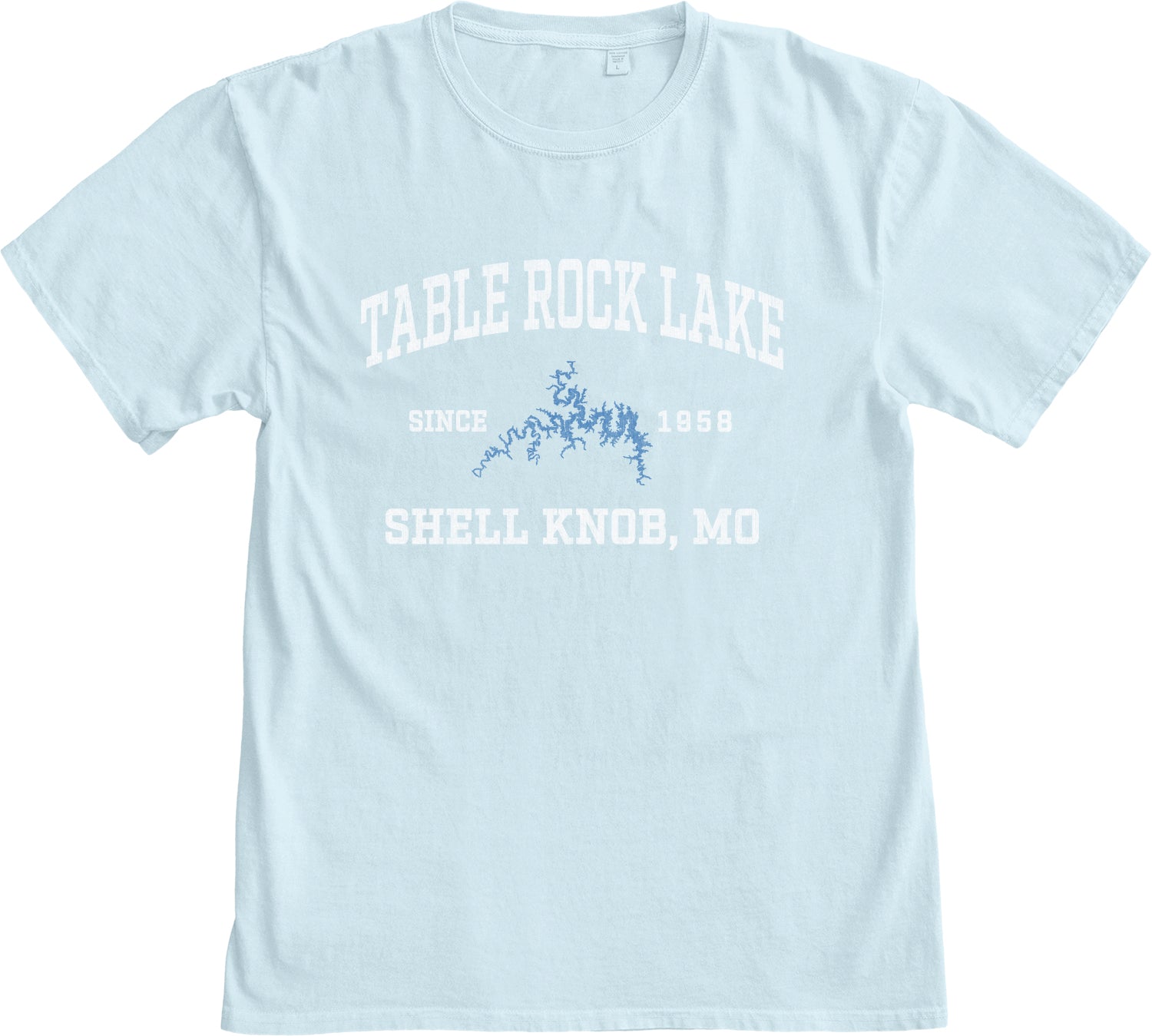 Sun State Tee - Powder Blue