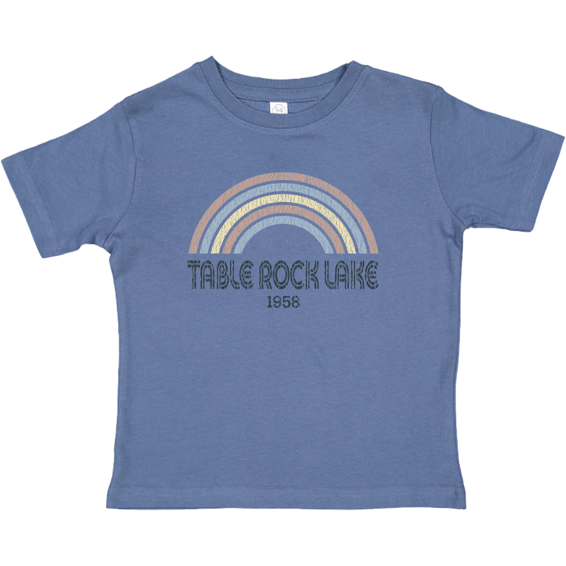 Toddler Avenue Tee - Htr Indigo
