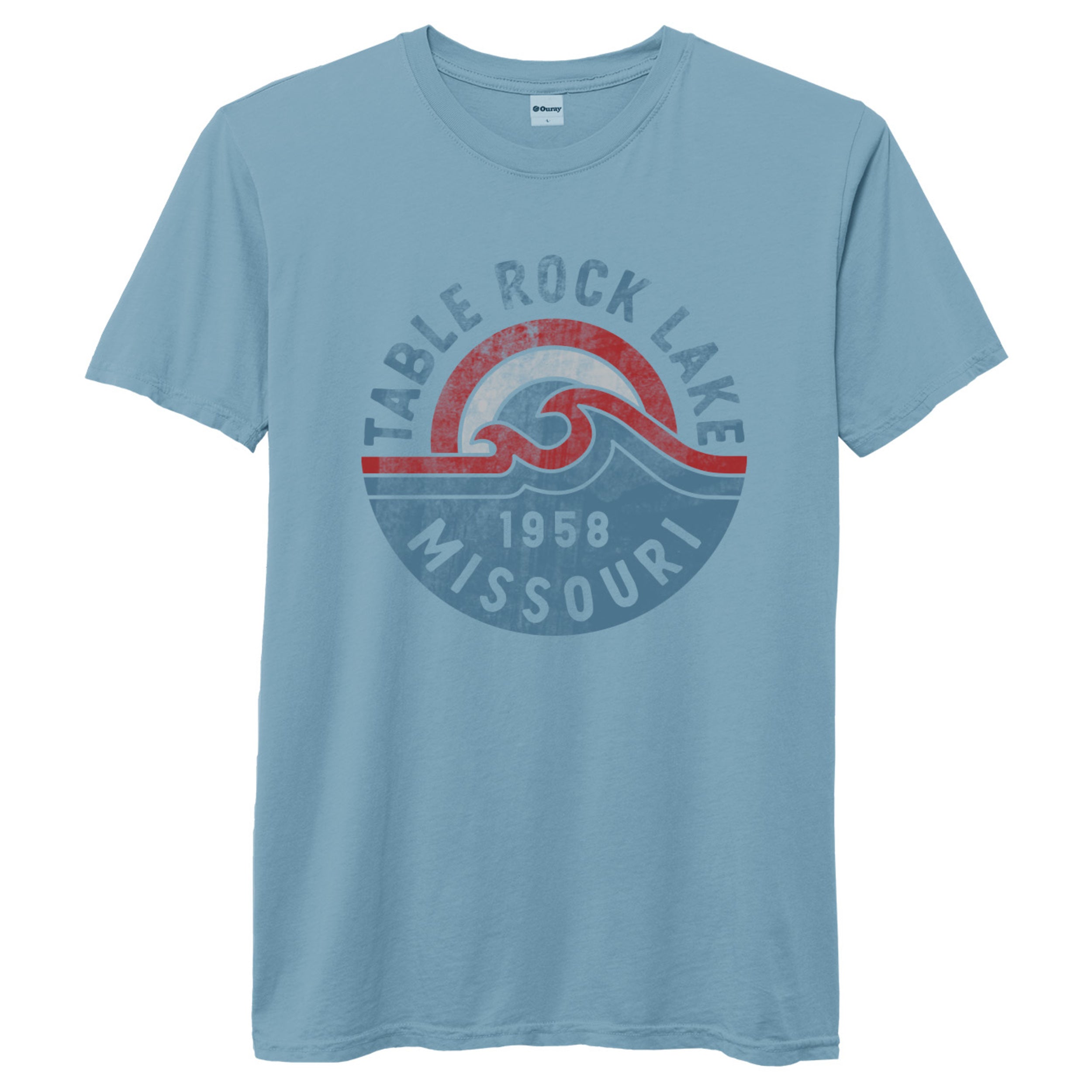 Lake Wave - Sky Blue