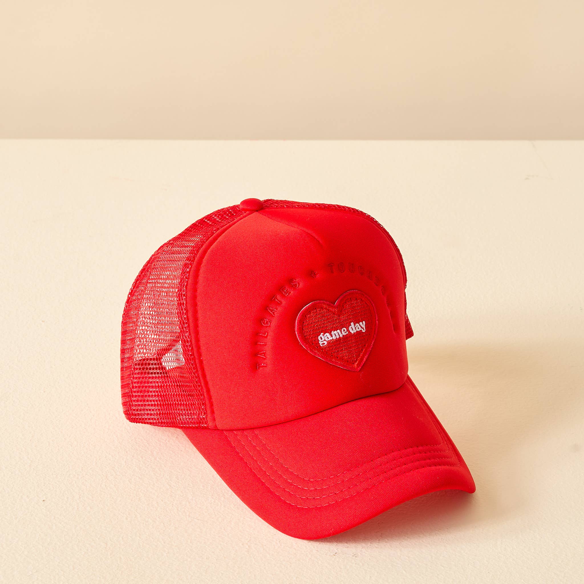 Game Day Trucker Hat - 8 Colors Available!: Red