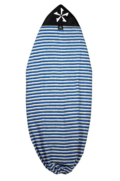 BOARD SOCK - WHITE/BLUE