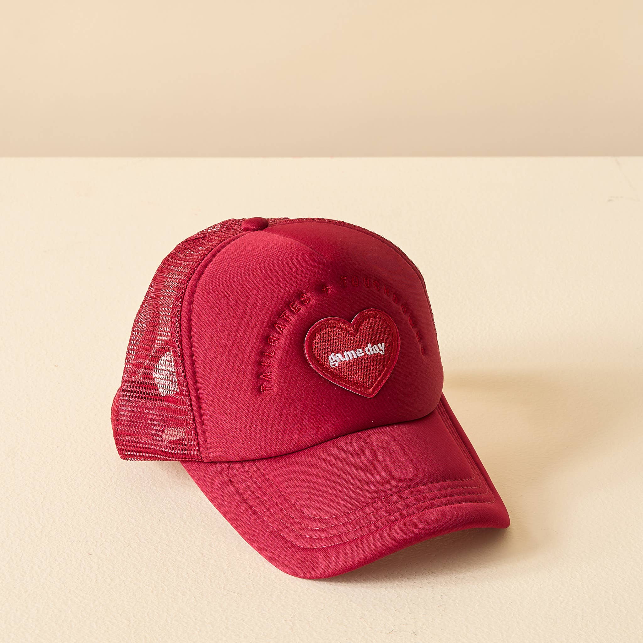 Game Day Trucker Hat - 8 Colors Available!: Red