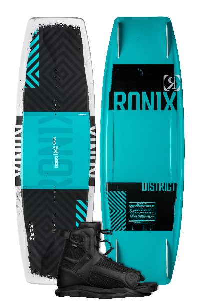 District Wakeboard with Divide Boots | 2024