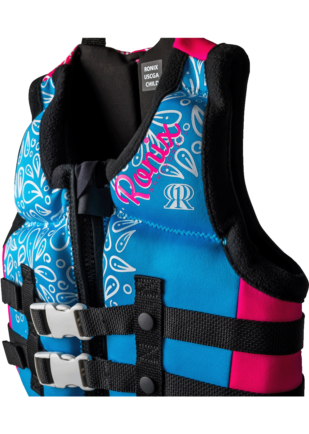 August Child Girl's USCGA Life Vest 30-50lbs