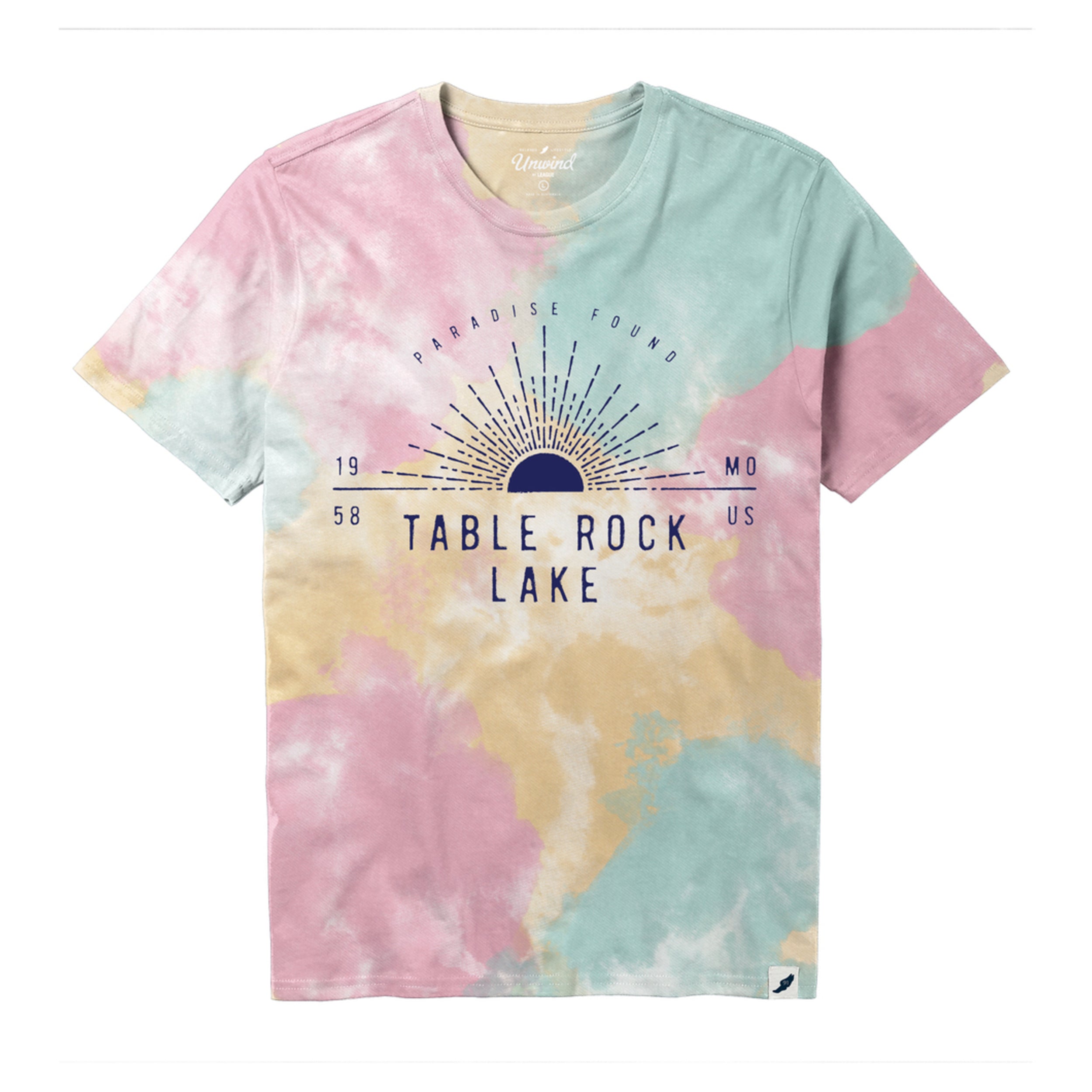 First Light Tee | Multi Tie Dye