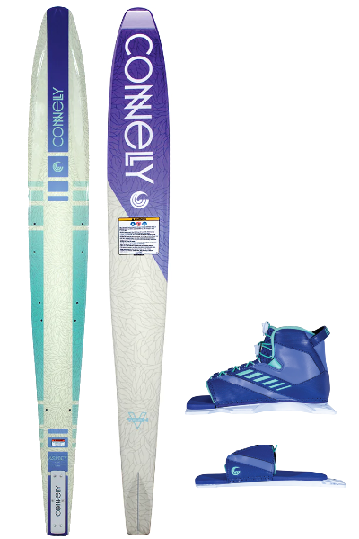 Womens Aspect Waterski with Shadow & Rtp Waterski Bindings