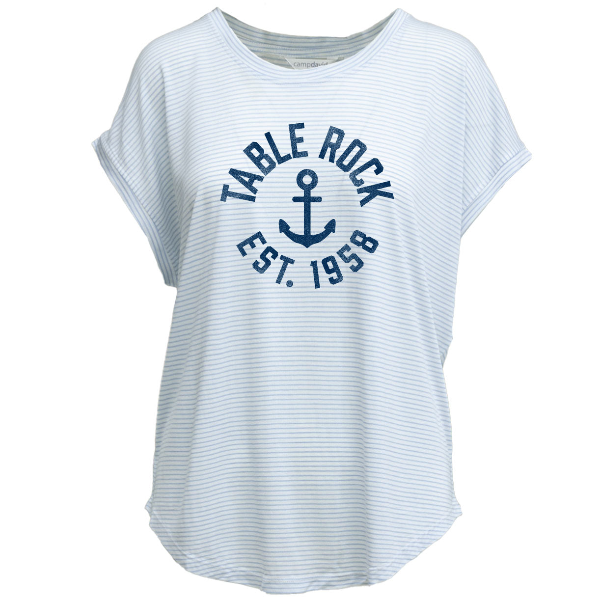 Day Trip Tee | White \ Summer Sky