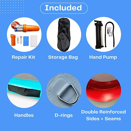 Paradise Pad Inflatable Pad - 6'x13'x4"