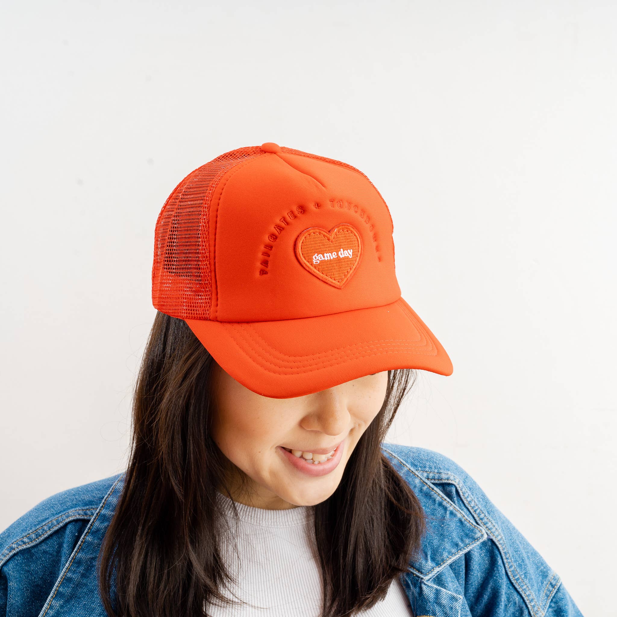 Game Day Trucker Hat - 8 Colors Available!: Red