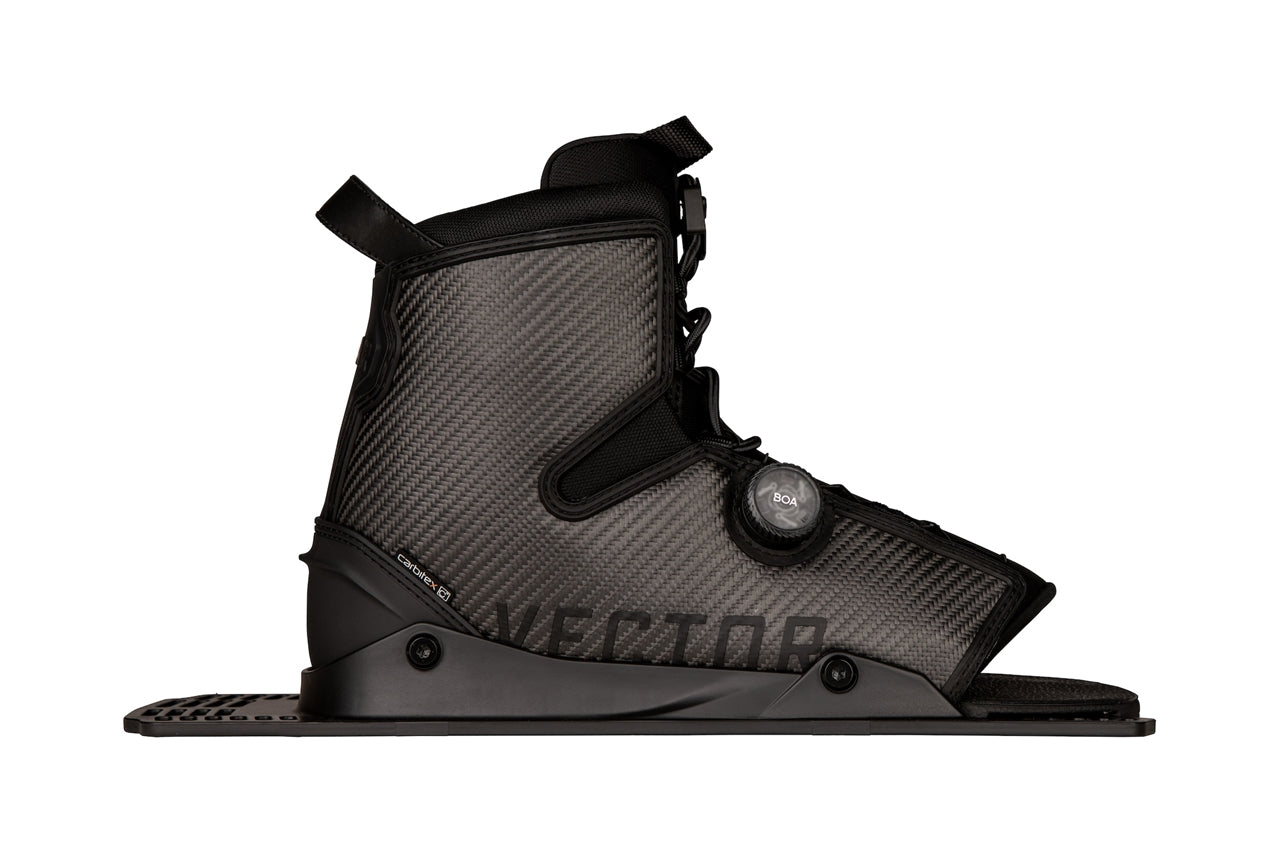 Carbitex Vector BOA Waterski Binding | Rear Feather Frame | 2025