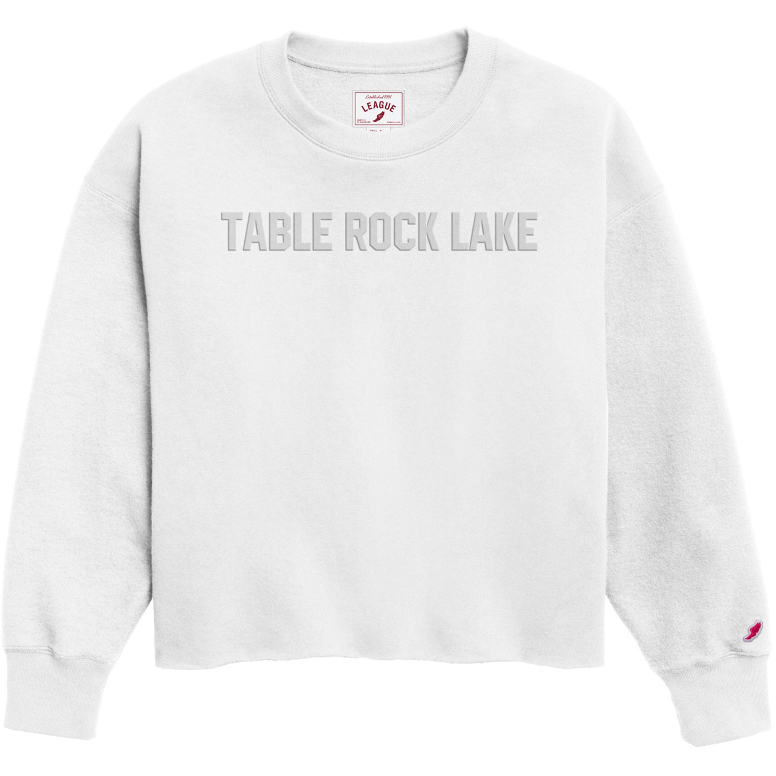 Reverse Fleece Midi - White