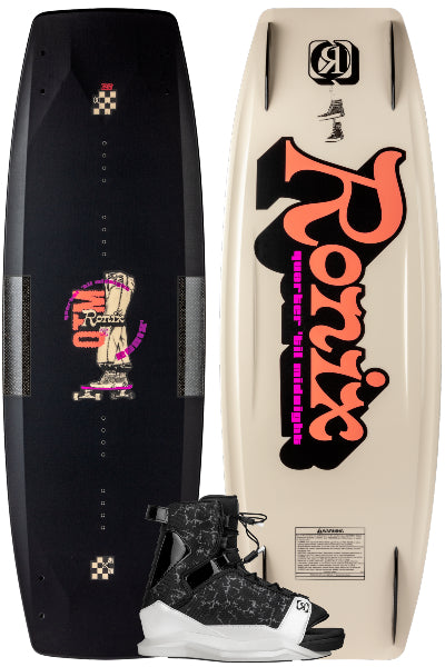 Quarter 'Til Midnight Wakeboard w/ Halo Boot | 2025