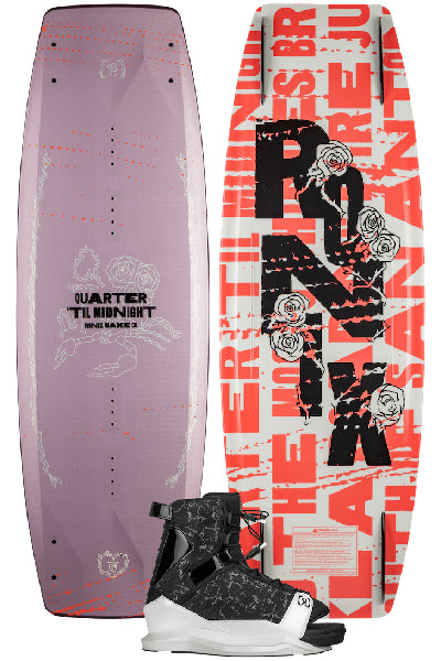 Quarter 'Til Midnight Wakeboard w/ Halo Boot | 2026