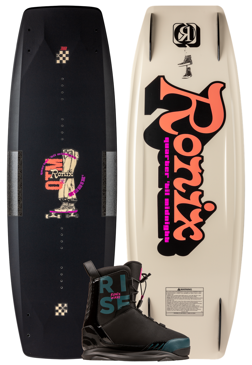 Quarter 'Til Midnight Wakeboard w/ Rise Boot | 2025