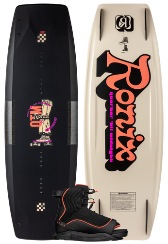 Quarter 'Til Midnight Wakeboard w/ Luxe Boot | 2025