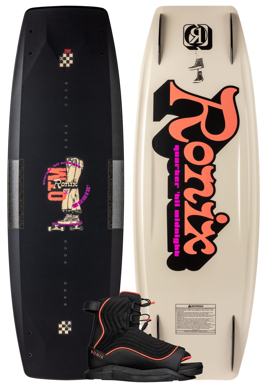 Quarter 'Til Midnight Wakeboard w/ Luxe Boot | 2025