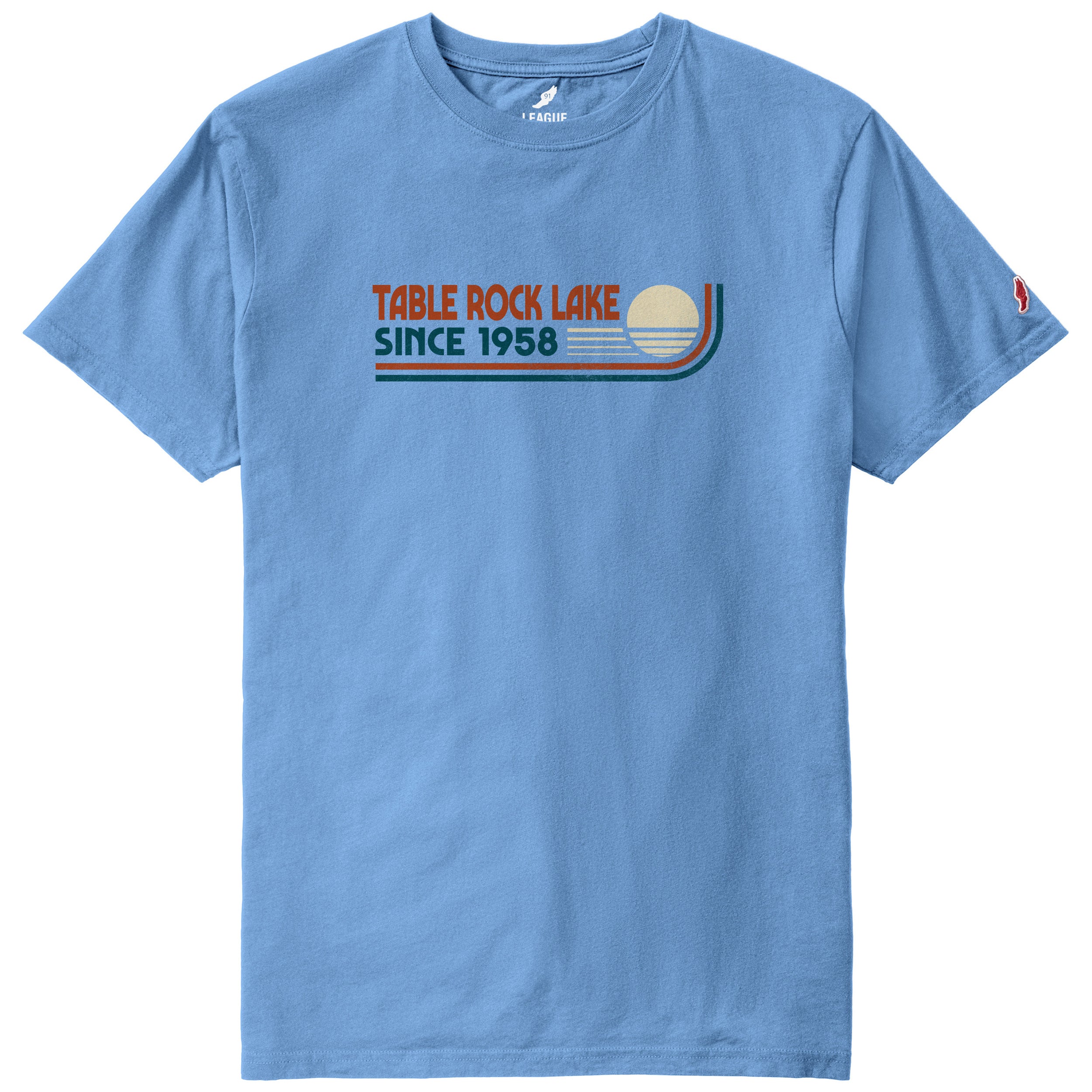Shore Camper Tee - Power Blue