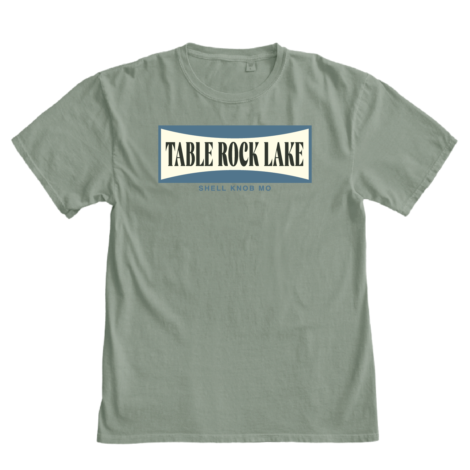 Board Badge Tee - Pale Jade