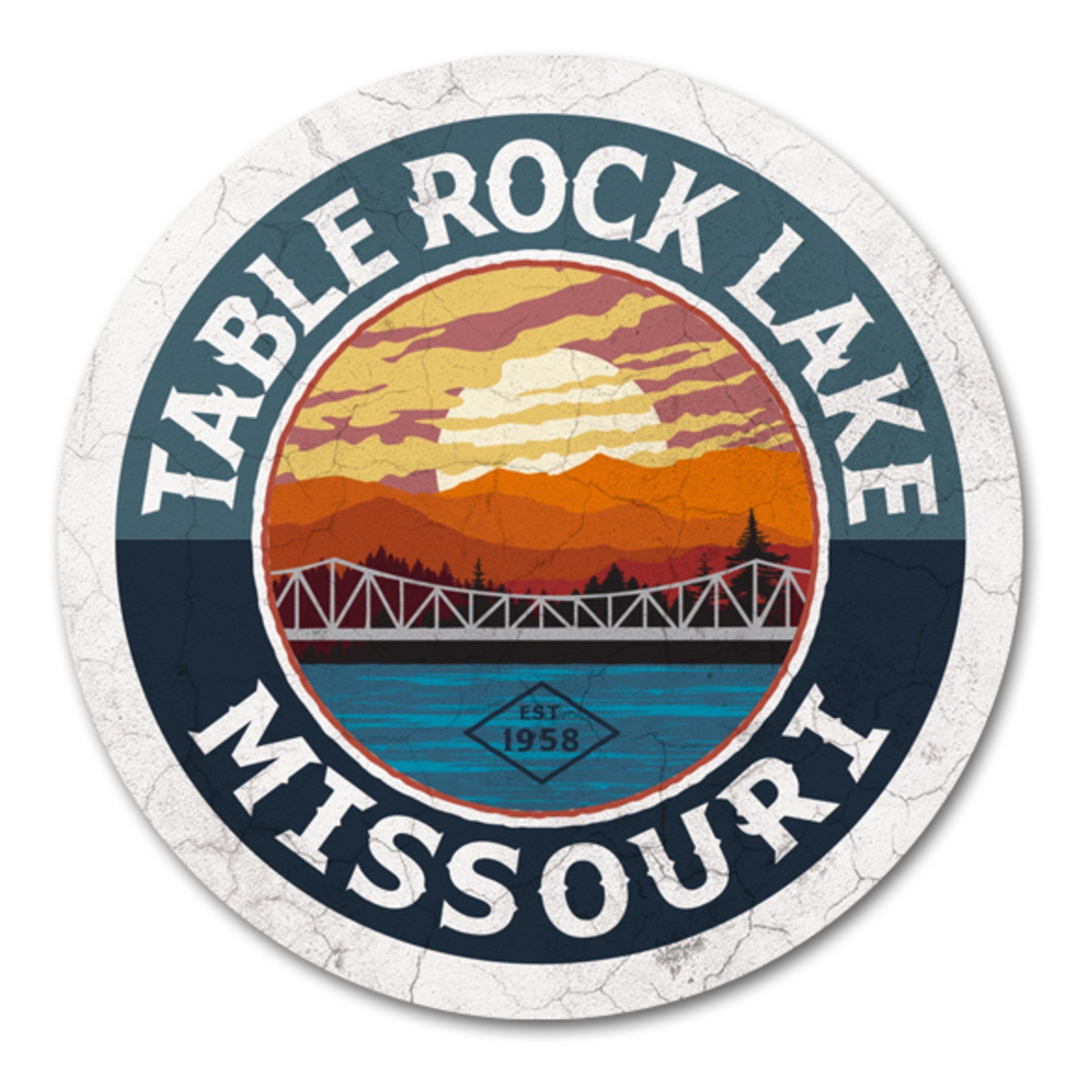 Circle Thirsty Coaster -Wht