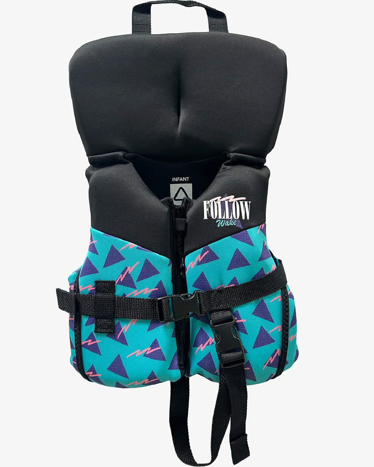 Grommy Infant CGA Life Vest | Black/Teal