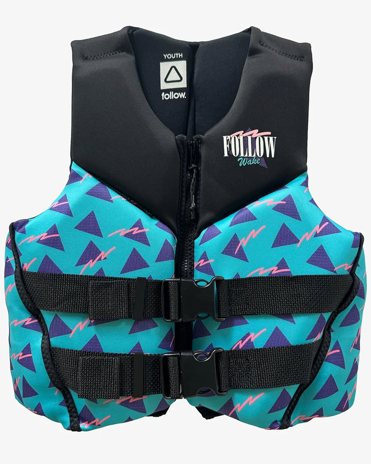 Grommy Youth CGA Vest | Black/Teal