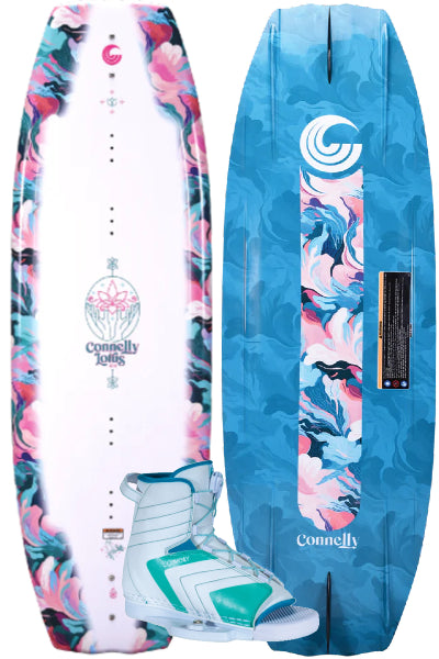 Lotus Wakeboard w/ Women's Optima Wakeboard Boots | 2025
