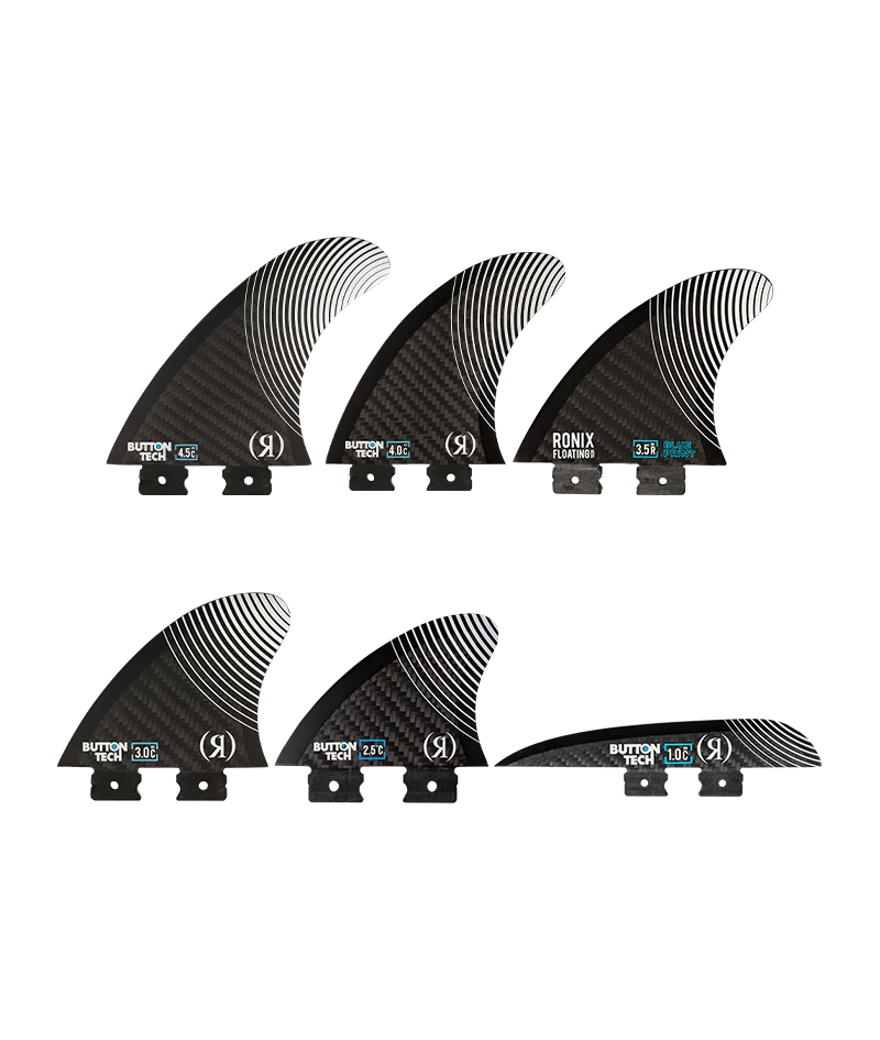 Blueprint Floating Button Carbon Surf Fin | 2026