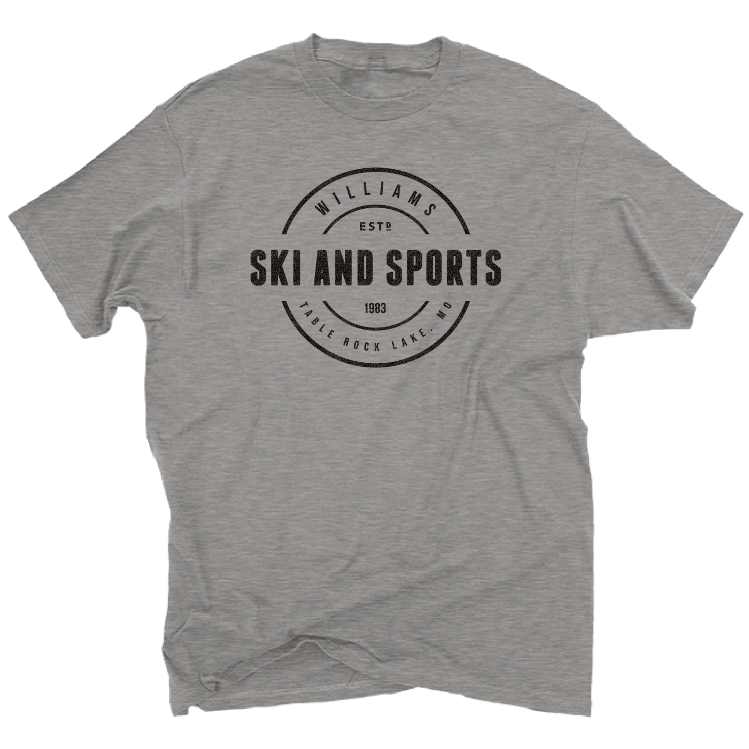 Ski & Sports Logo Shirt -Heather Grey