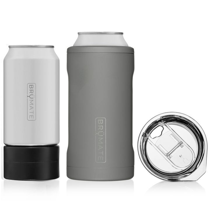 Hopsulator Trio 3-in-1 | 16 oz/ 12 oz cans | Matte Grey