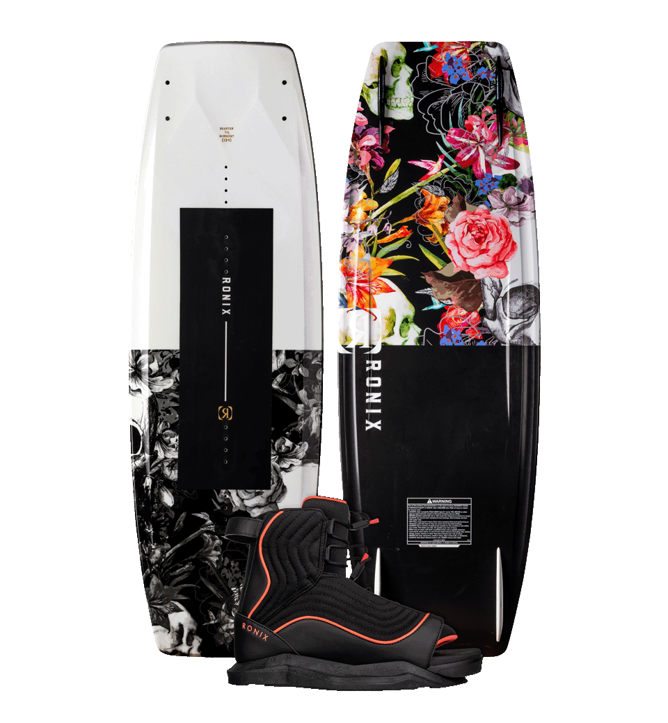 Quarter 'Til Midnght Wakeboard with Luxe Boots | 2024