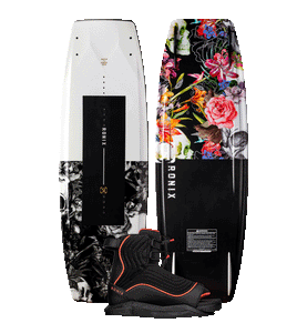 Qtr Til Midnght Wakeboard with Luxe Boots | 2024