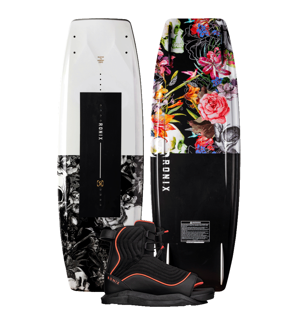 Qtr Til Midnght Wakeboard with Luxe Boots | 2024