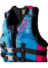 Load image into Gallery viewer, August Child Girl&#39;s USCGA Life Vest 30-50lbs