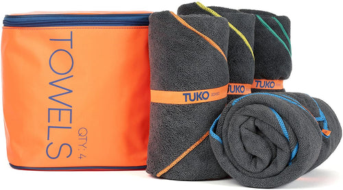 Tuko | Microfiber Beach Towles | 4 pack