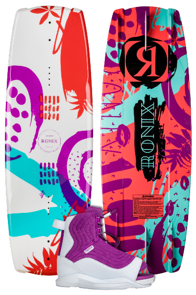 August Wakeboard with August Wakeboard Boots