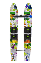 Load image into Gallery viewer, Firebolt Trainer Skis with Child Adjustable Bindings | Jungle Coloring Book