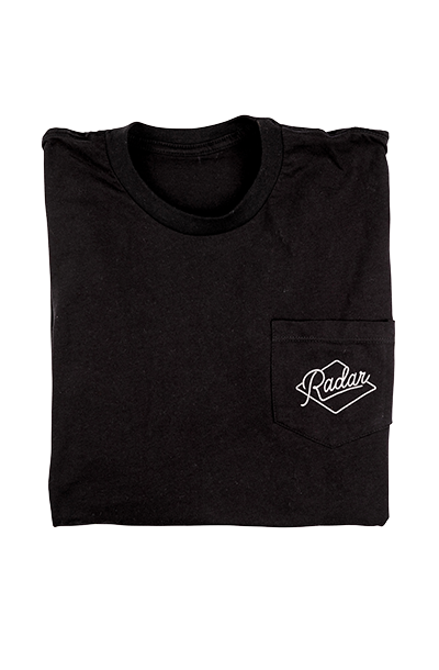 Branded Pocket T-Shirt | Black