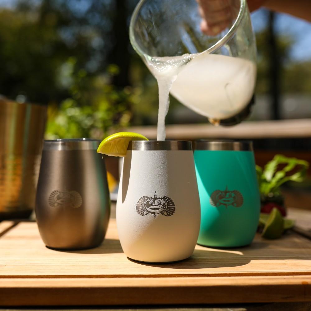 Non-Tipping Wine Tumbler  | Graphite