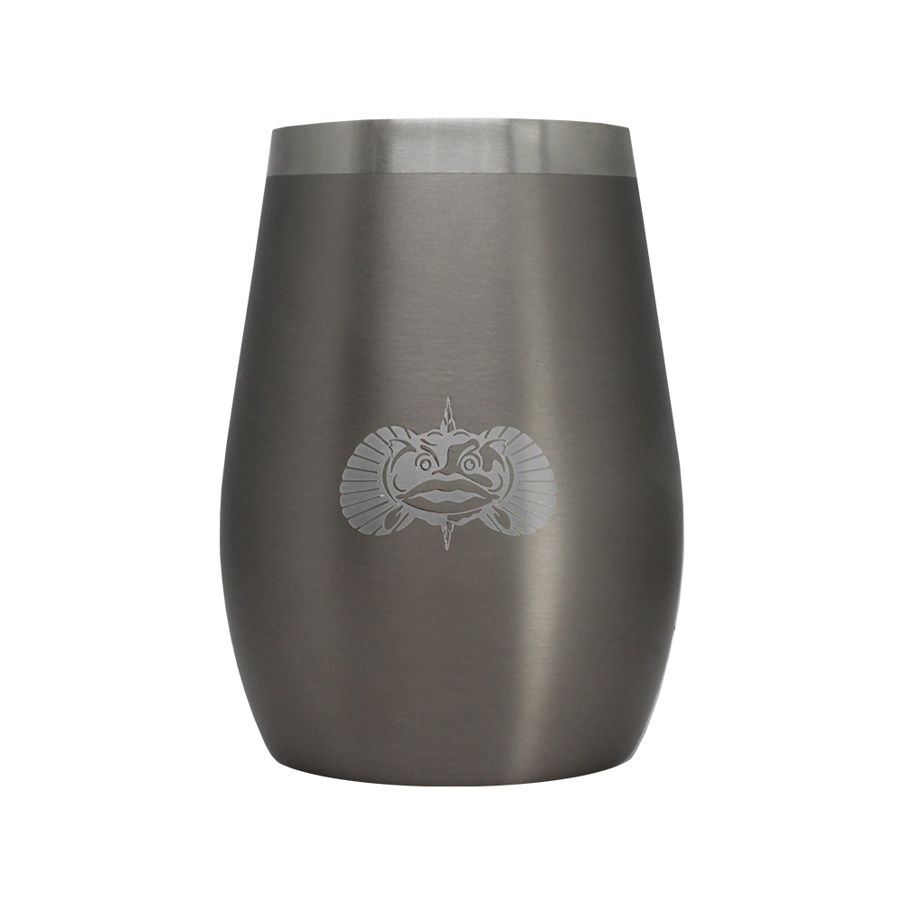 Non-Tipping Wine Tumbler  | Graphite